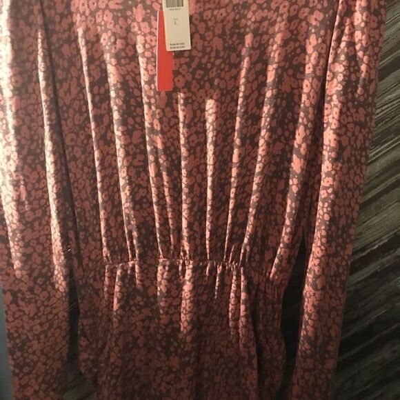 Sundry rose color leopard print dress NWT - Picture 5 of 5